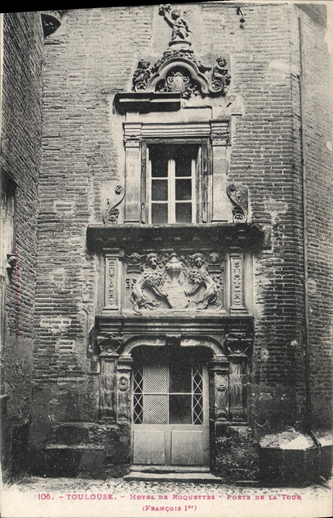 CPA Toulouse Hotel De Roquettes