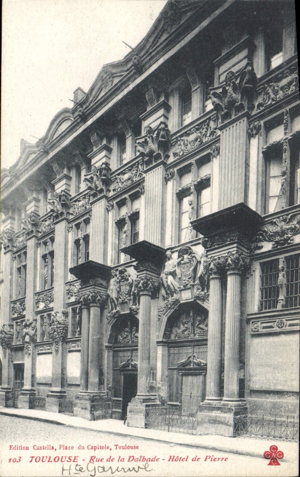 CPA Toulouse Rue De La Dalbade