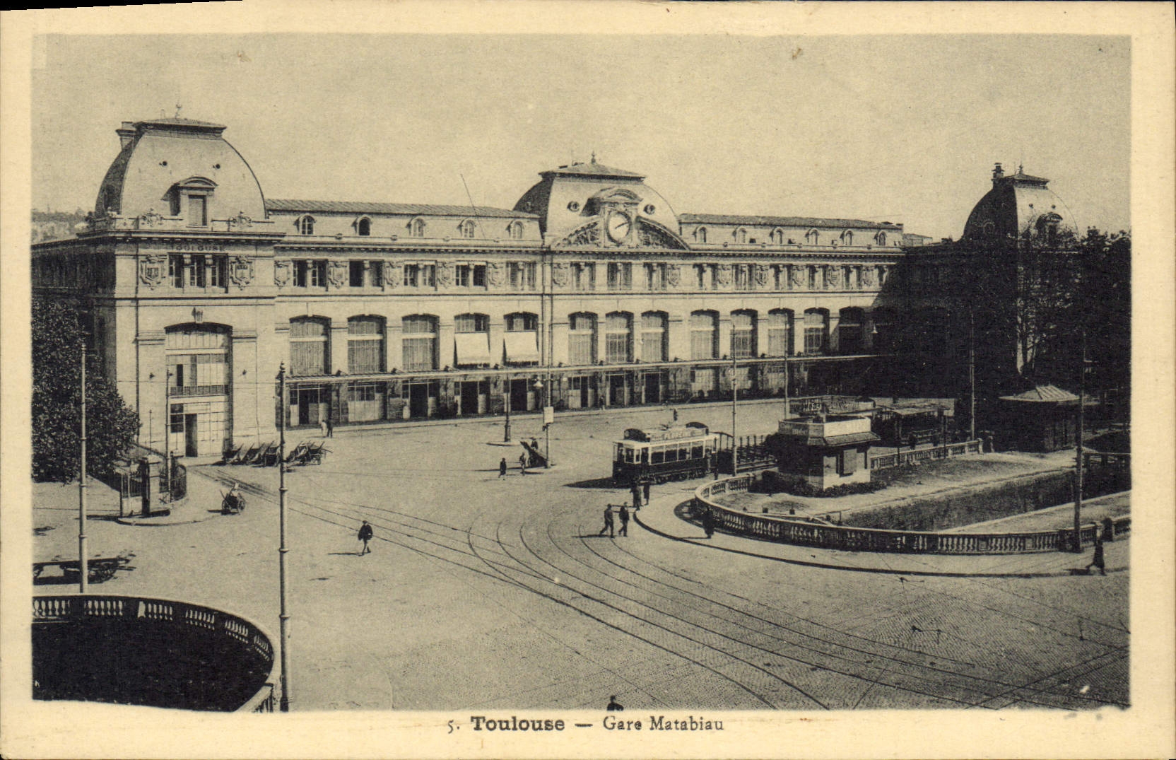 CPA Toulouse La Gare Matabiau