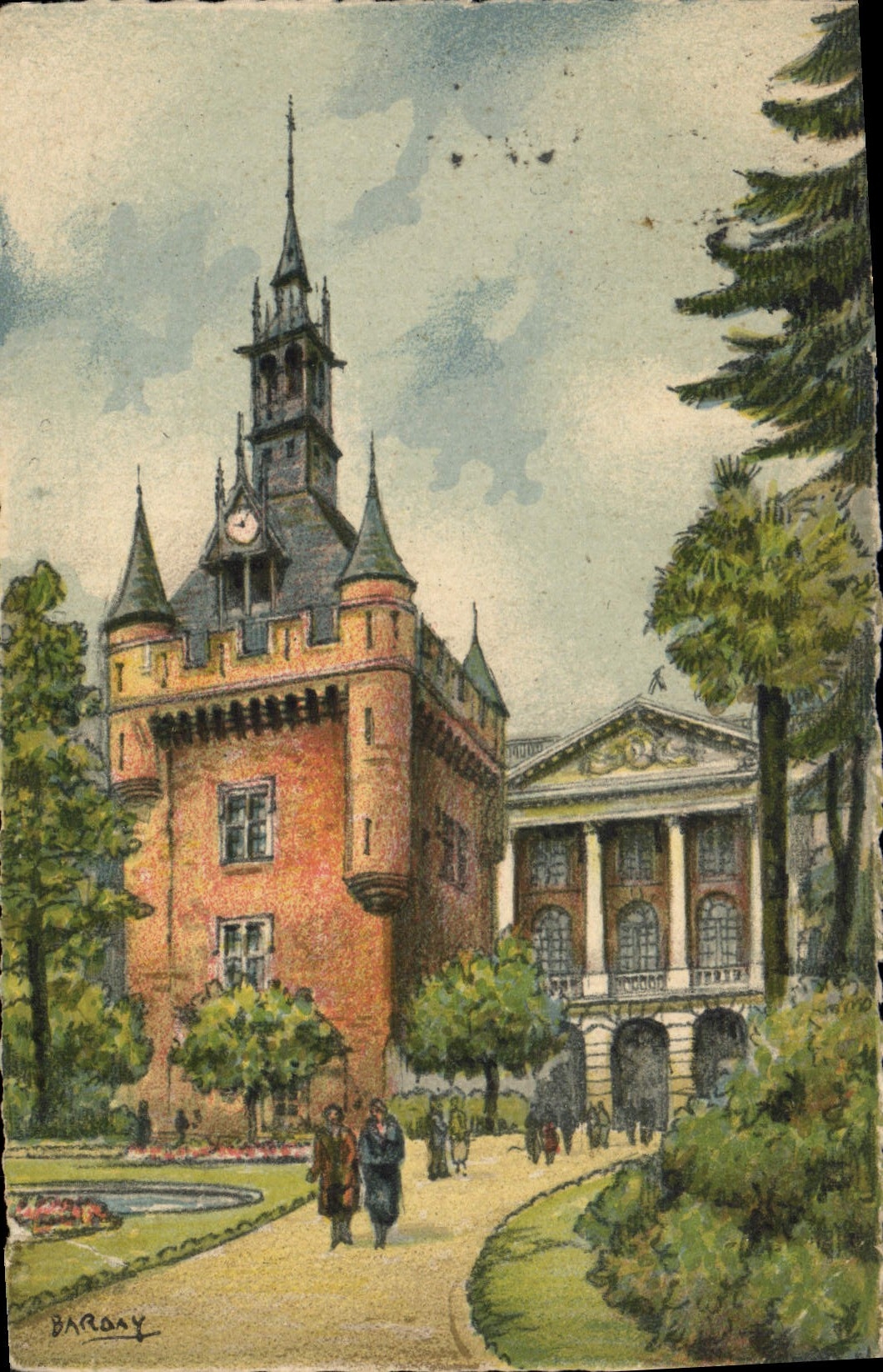 CPA Toulouse Le Donjon Et Le Capitale