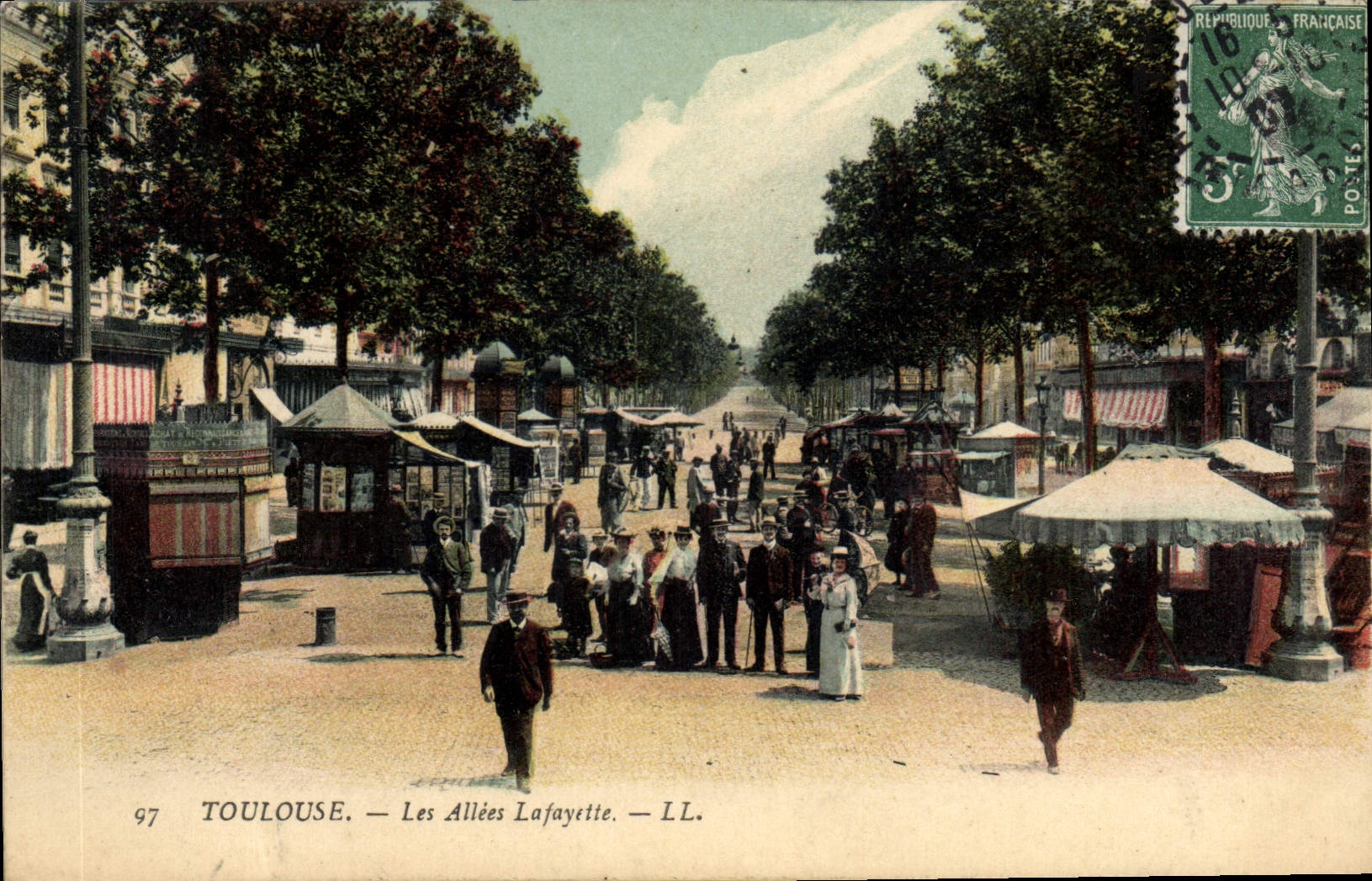 CPA Toulouse Les Allees Lafayette