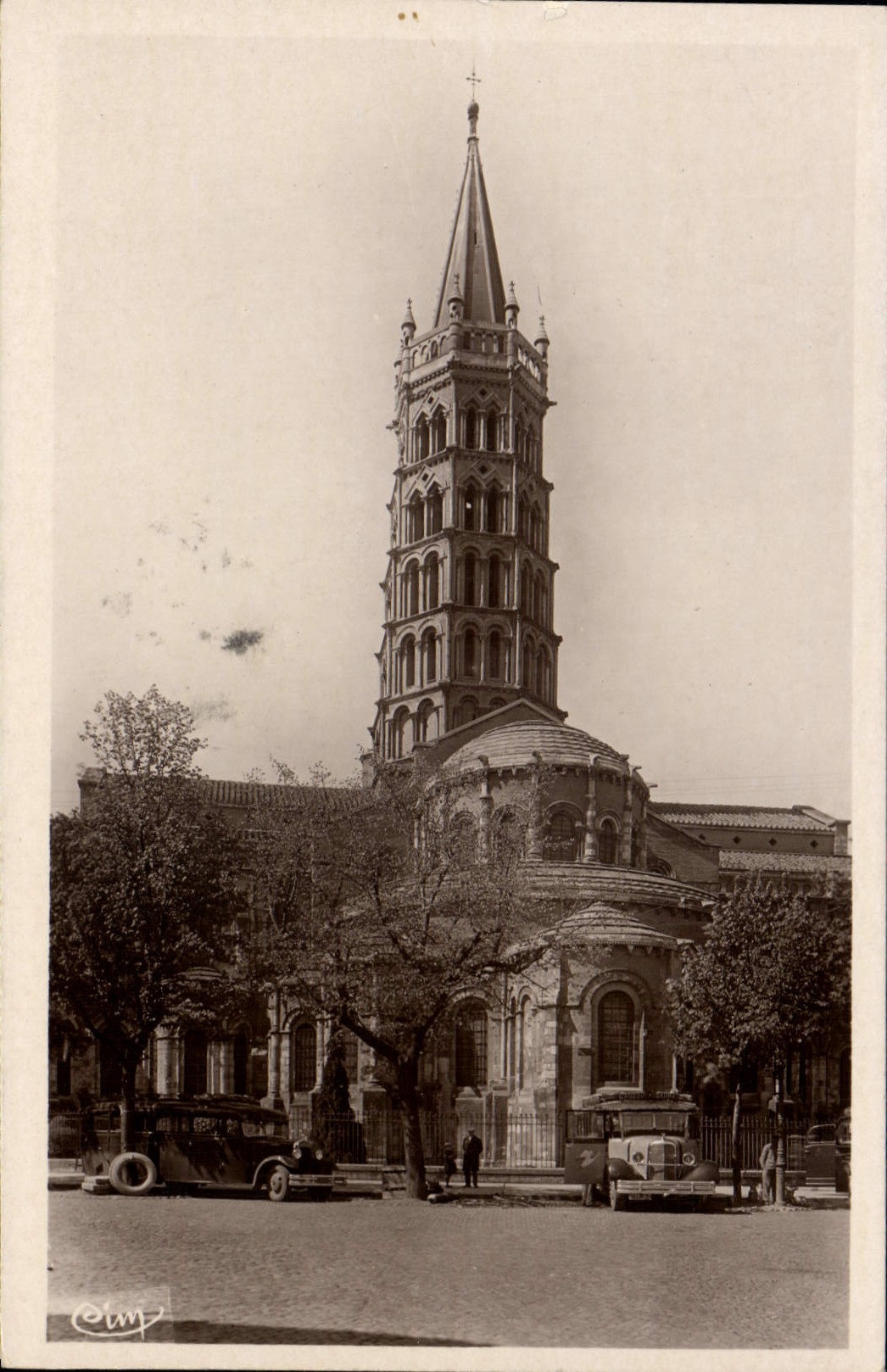 CPA Toulouse Eglise Saint Sernin