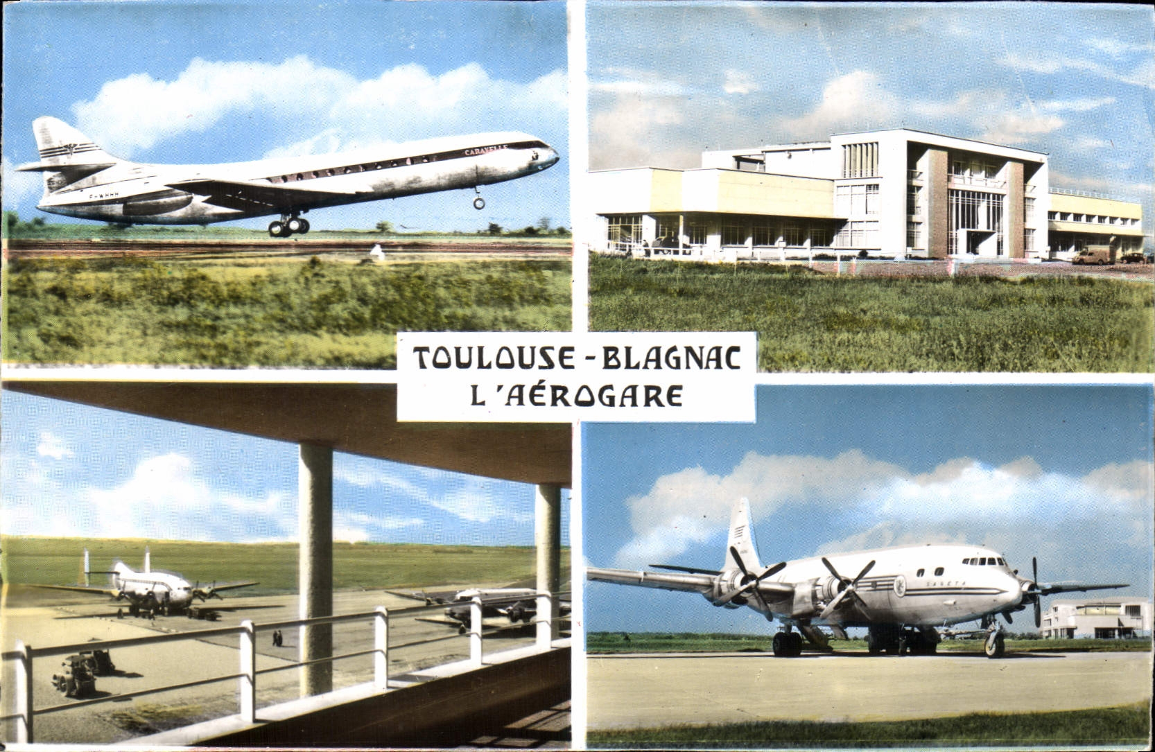 CPA Toulouse Blagnac L'Aerogare