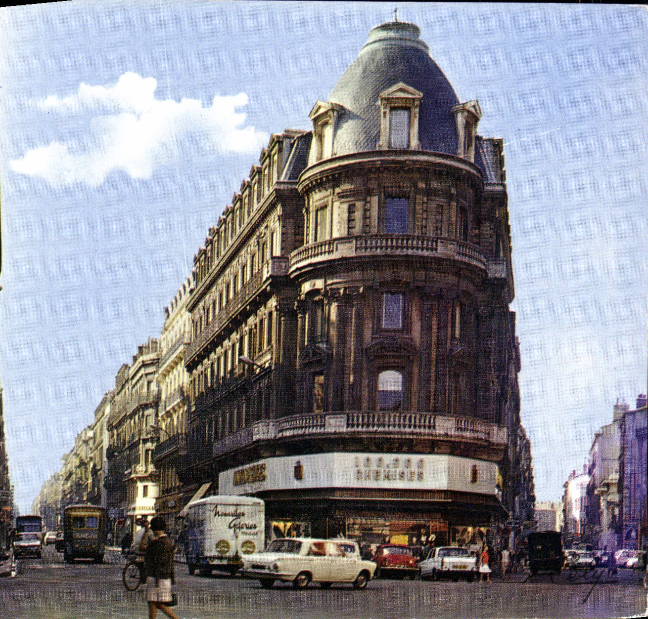 CPSM Toulouse La Rue D'Alsace Lorraine Et La Rue Remusat