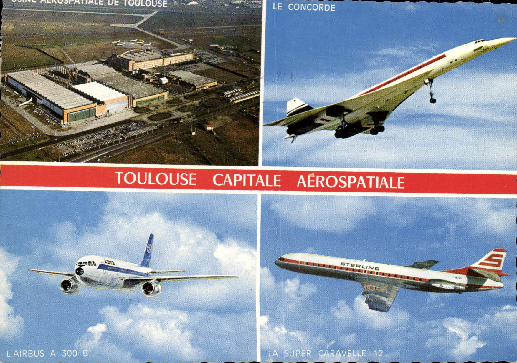 CPSM Toulouse Capitale Aerospatiale Les Etablissements SNIAS