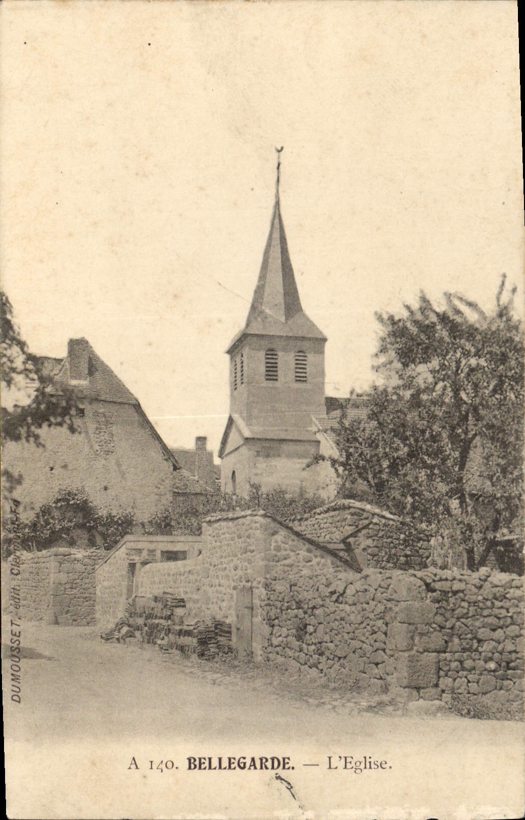 CPA Bellegarde L'Eglise
