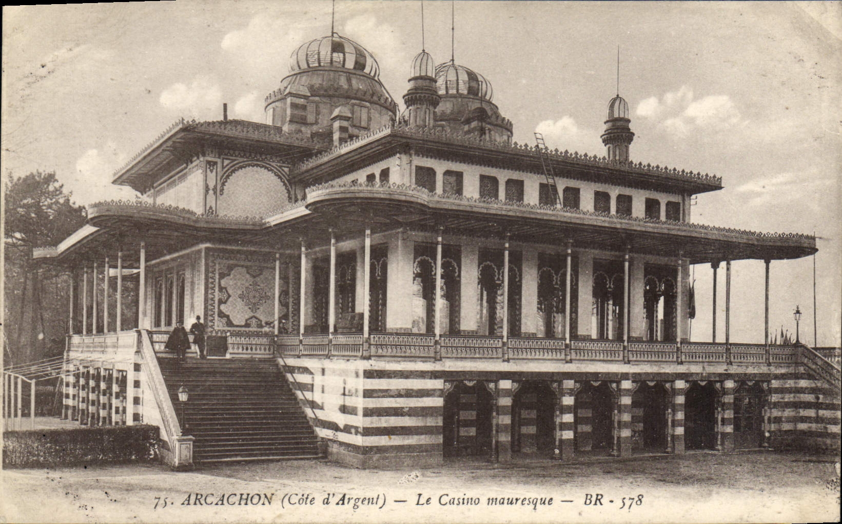 CPA Arcachon Le Casino Mauresque