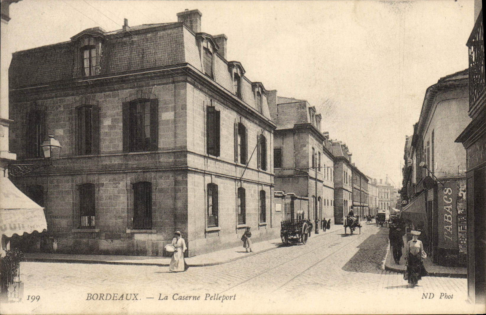 CPA Bordeaux La Caserne Pelleport