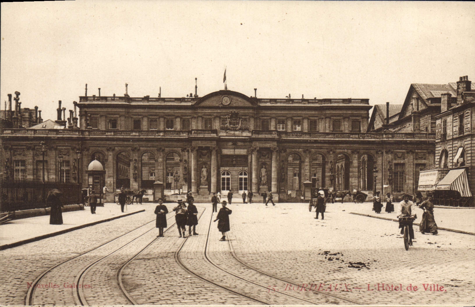 CPA Bordeaux L'Hotel De Ville