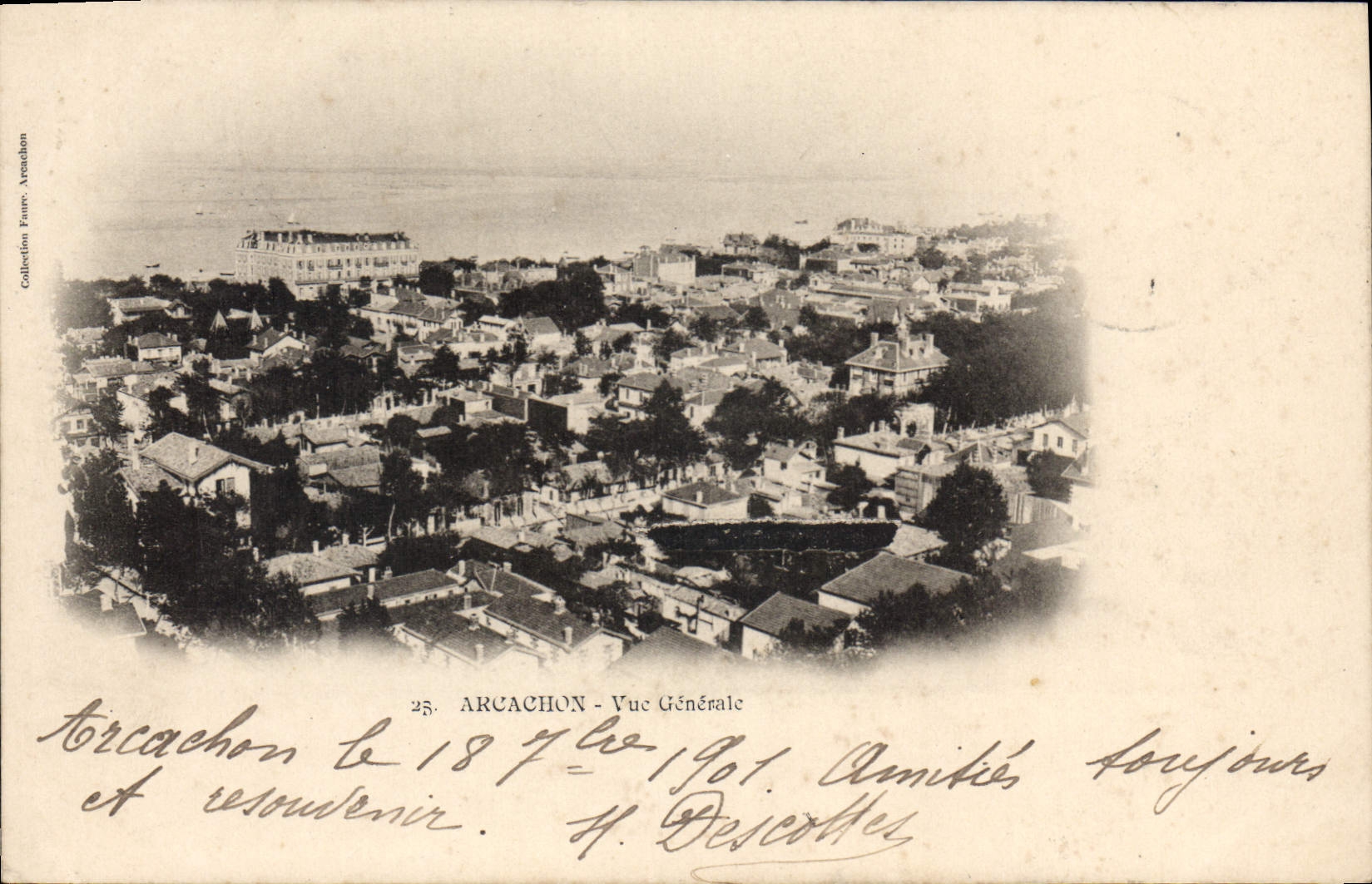 CPA Arcachon Vue Generale