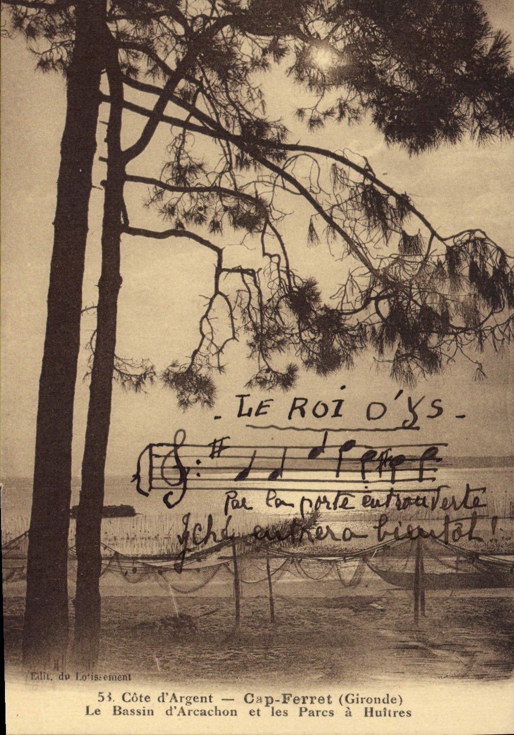 CPA Cote D'Argent Cap Feret Le Bassin D'Arcachon