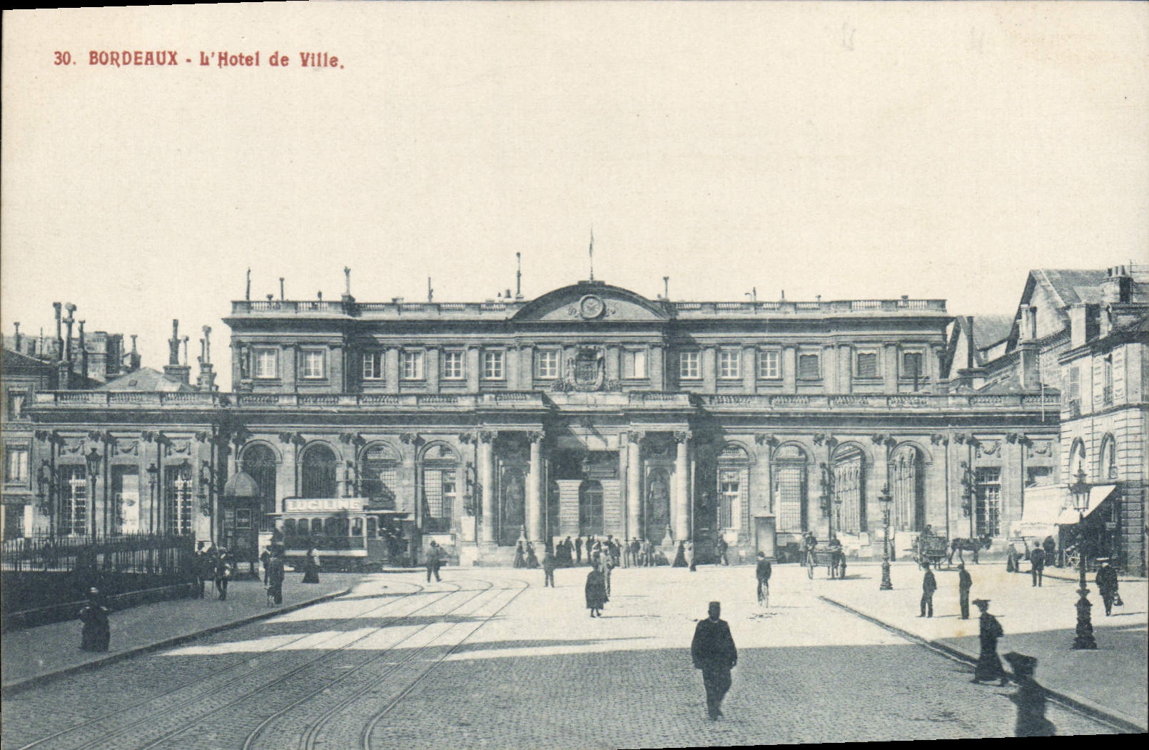 CPA Bordeaux L'Hotel De Ville