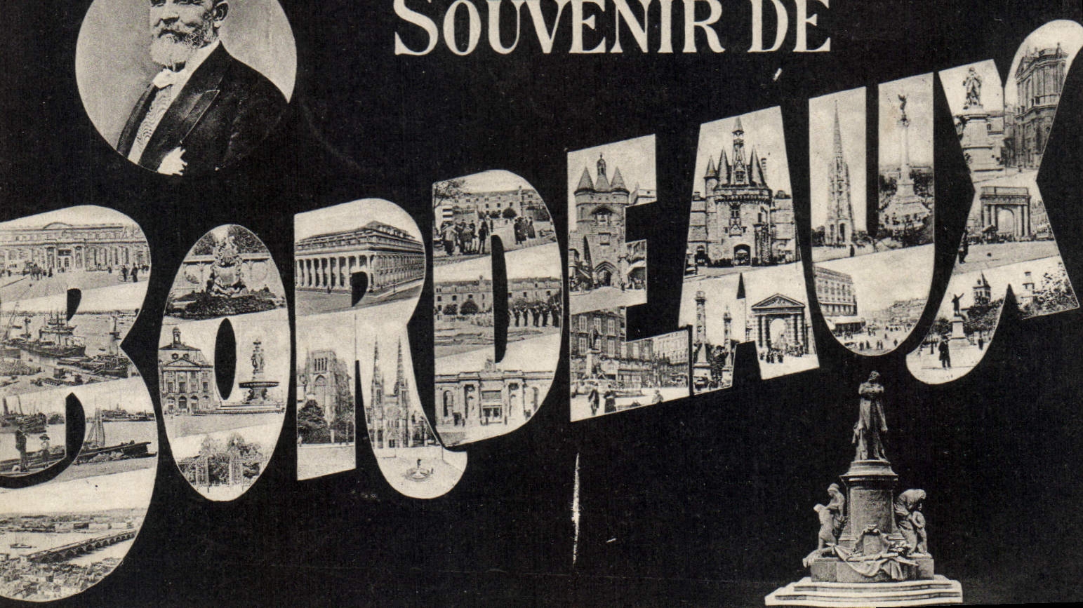 CPA Bordeaux souvenir