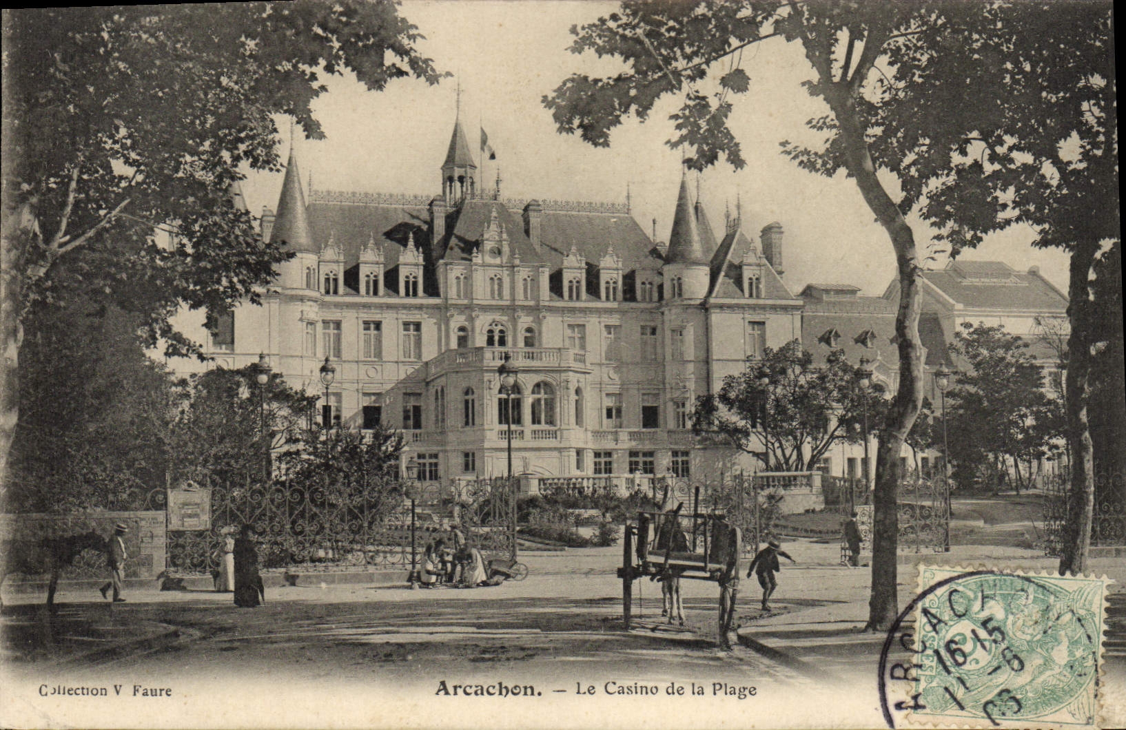 CPA Arcachon Le Casino De La Plage