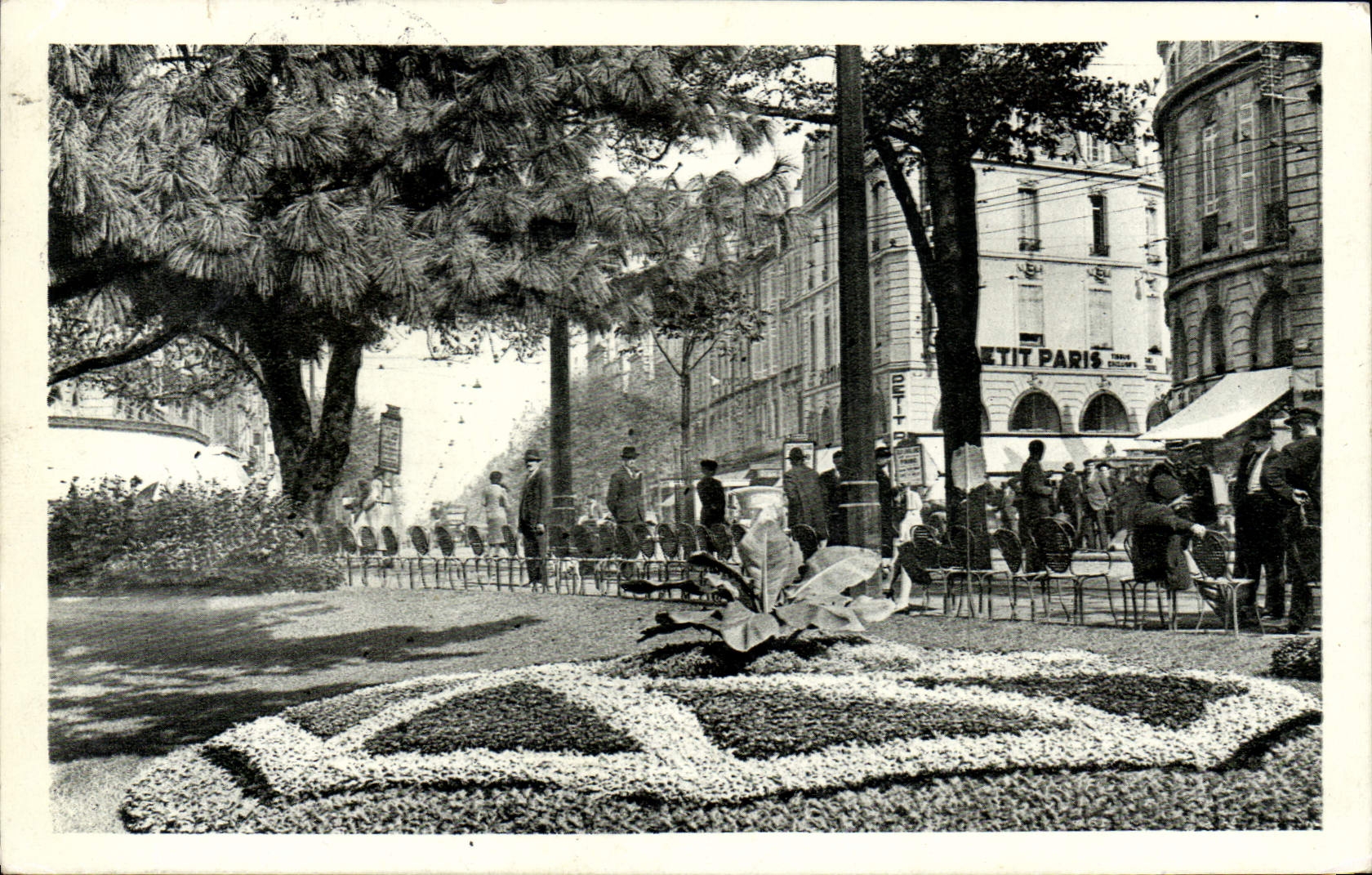CPA Bordeaux Plage Gamuettn Le Square