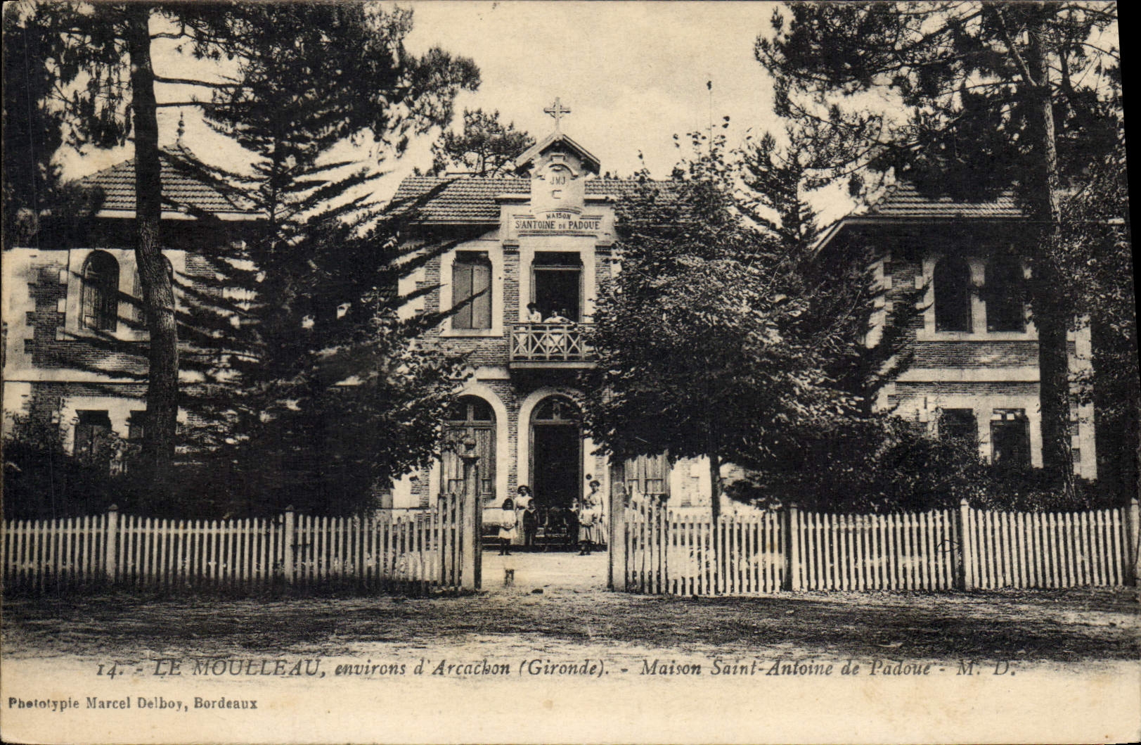 CPA Arcachon Le Moulleau Maison