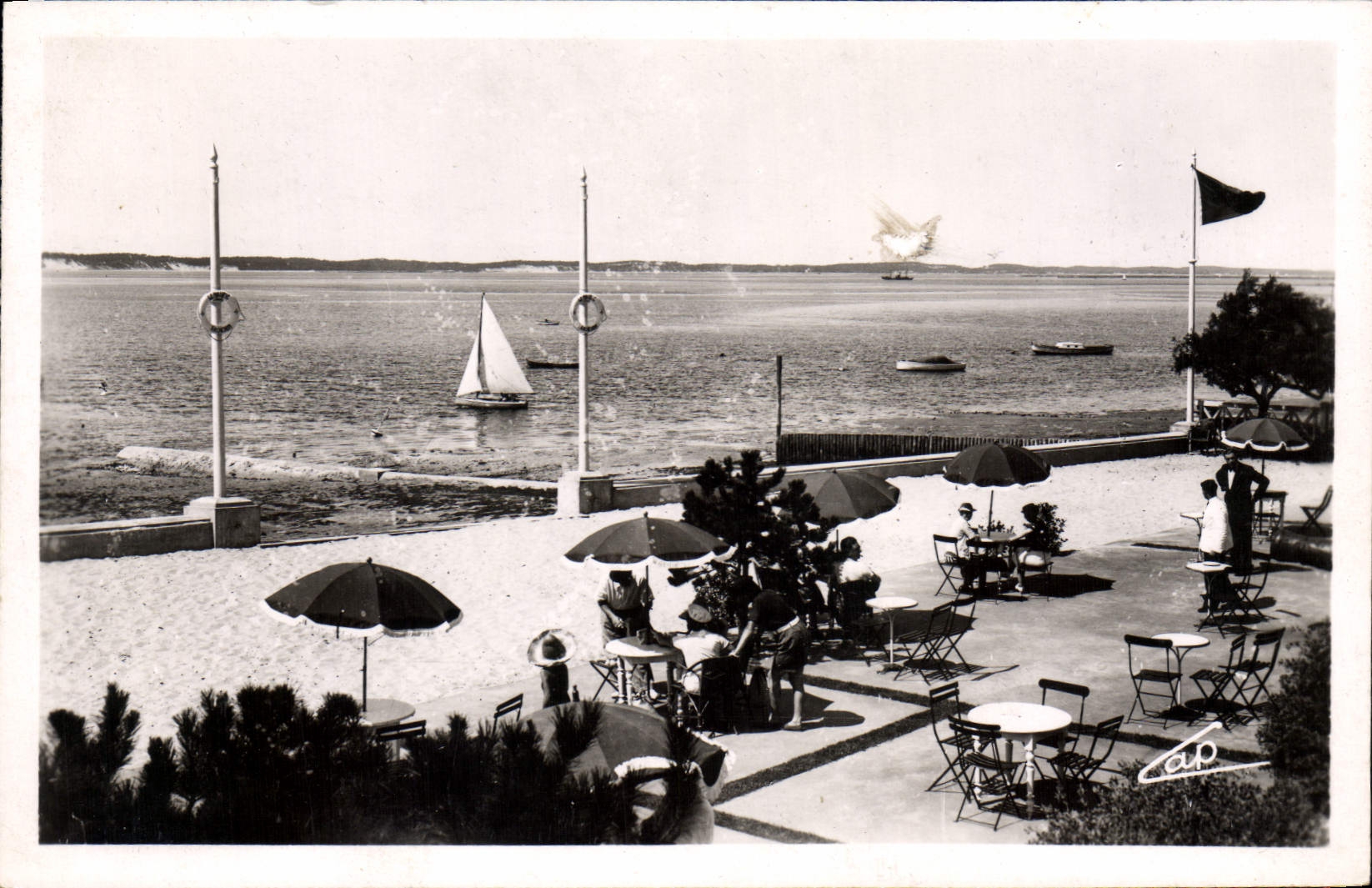 CPA Le Moulleau Le Grand Hotel La Terrasse