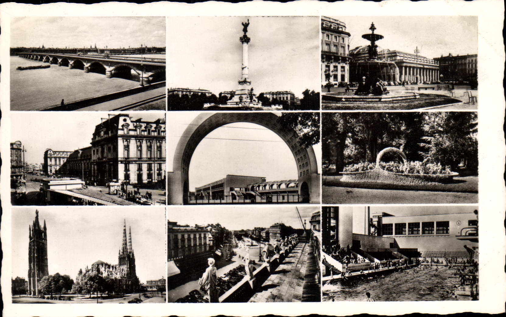 CPA Bordeaux Souvenir De