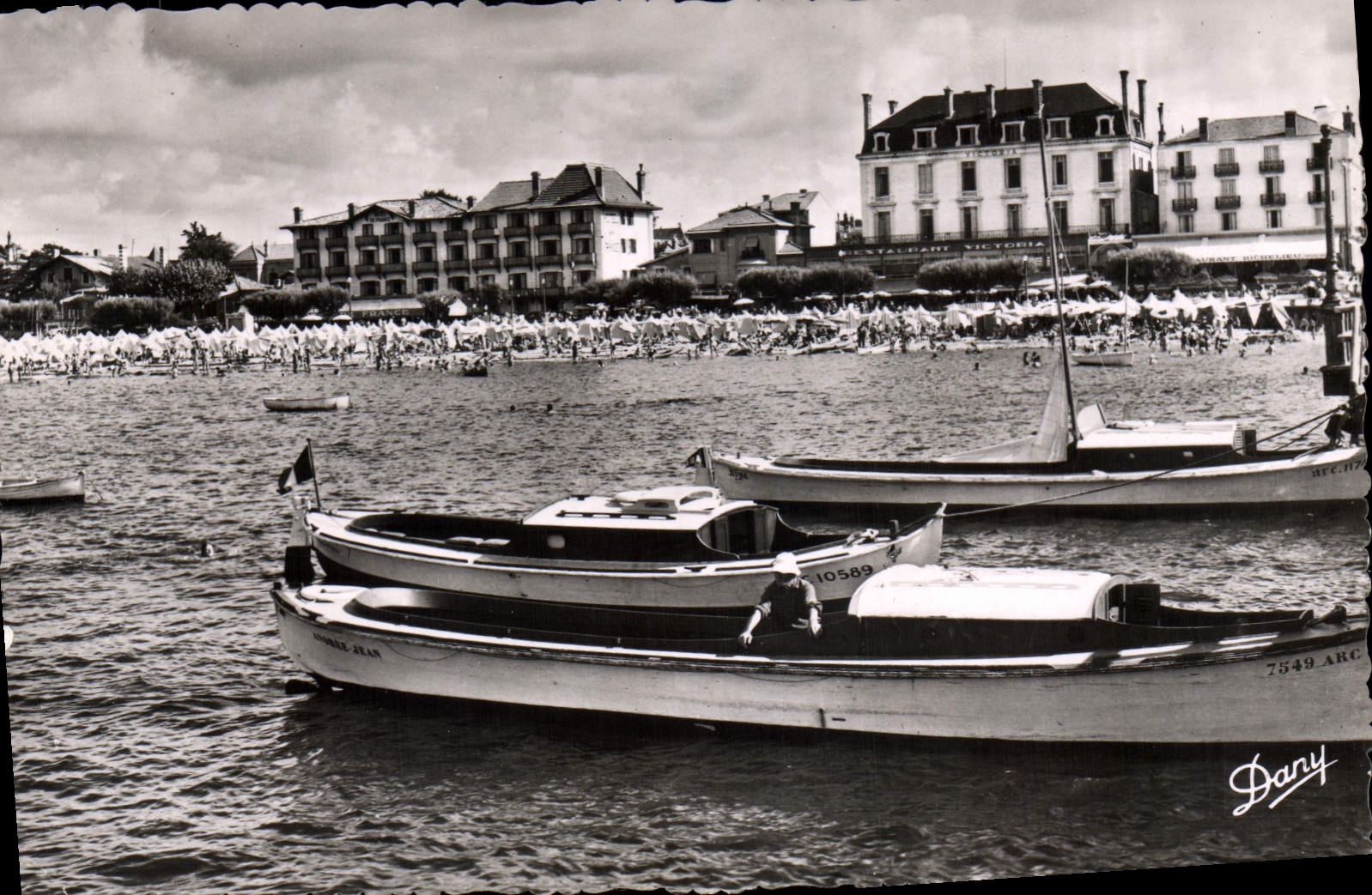 CPA Arcachon La Plage Et Le Bassin