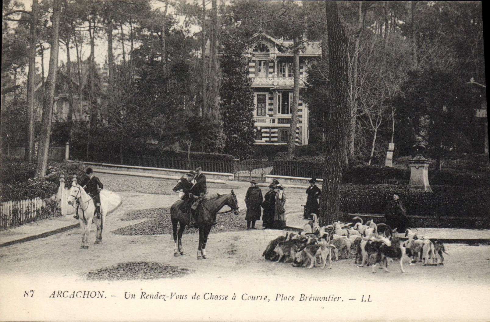 CPA Arcachon Un Rendez Vous De Chasse