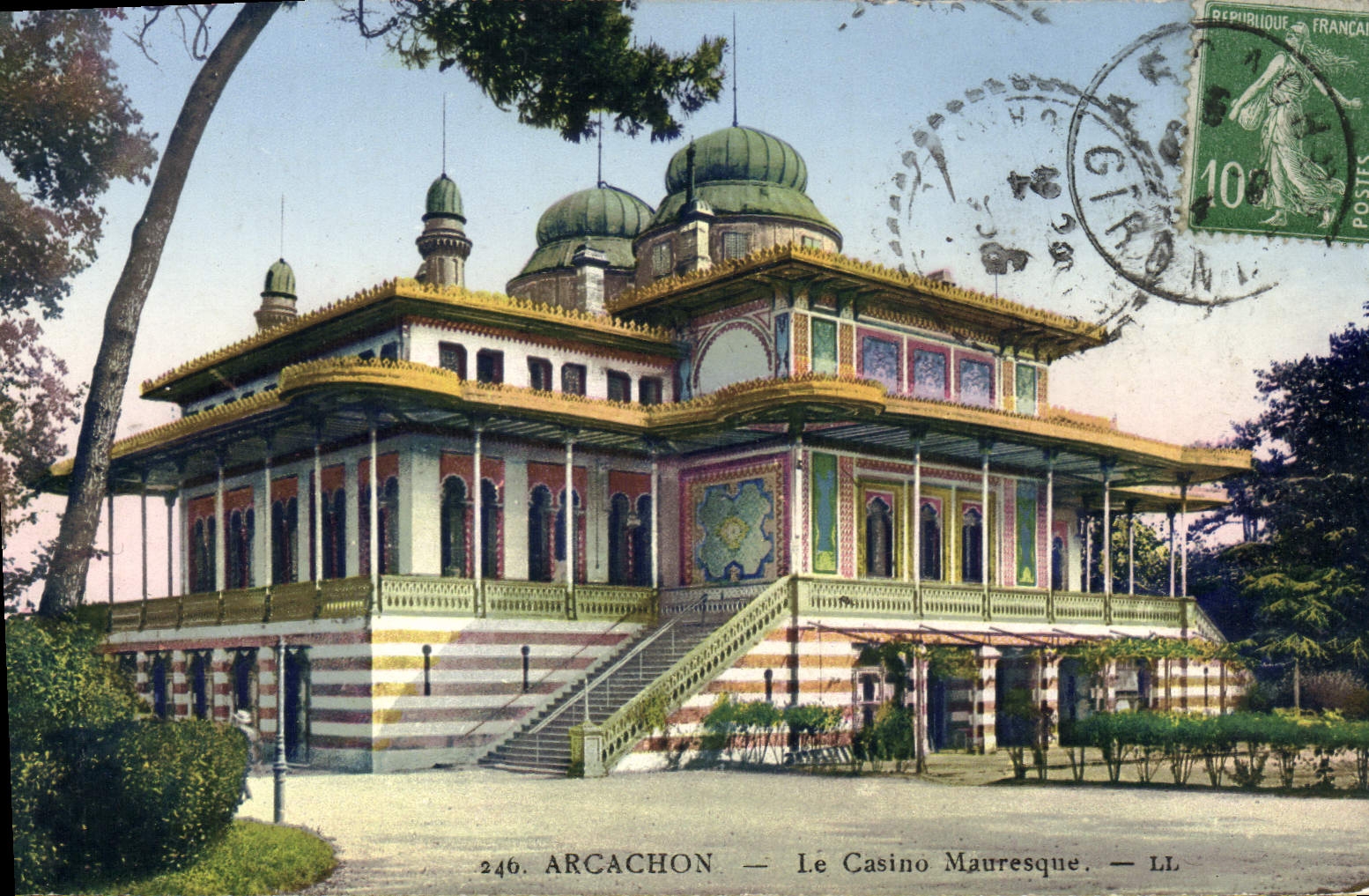 CPA Arcachon Le Casino Mauresque