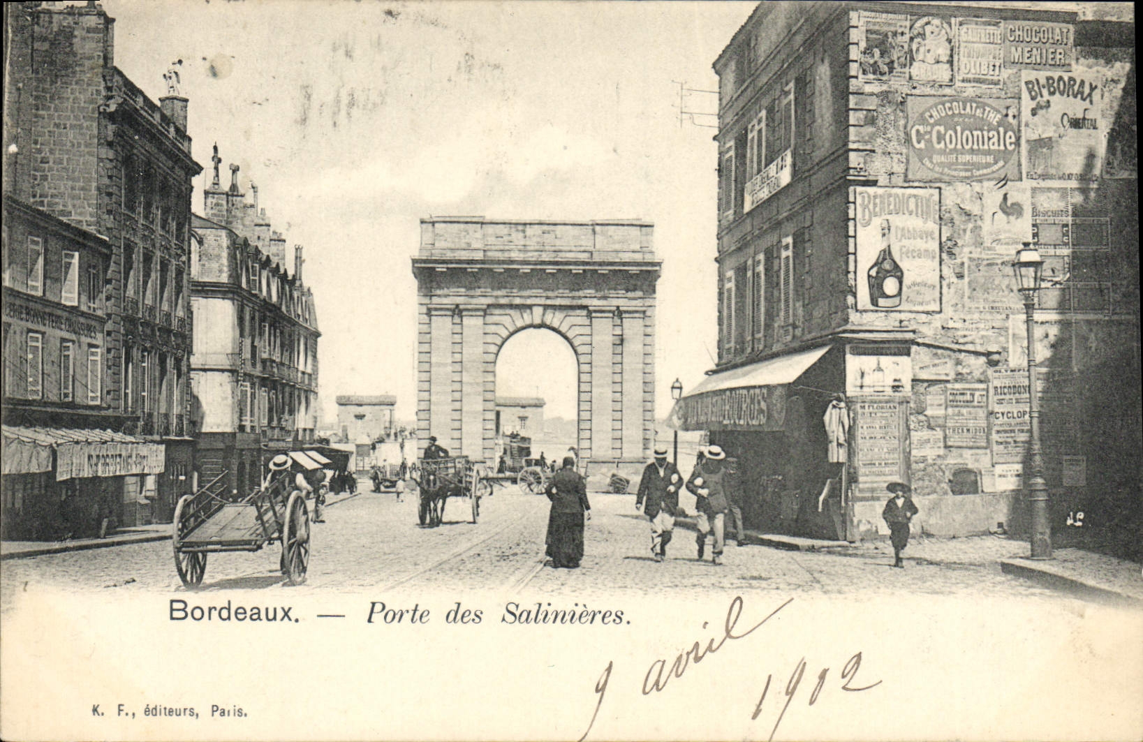 CPA Bordeaux Porte Des Salimieres