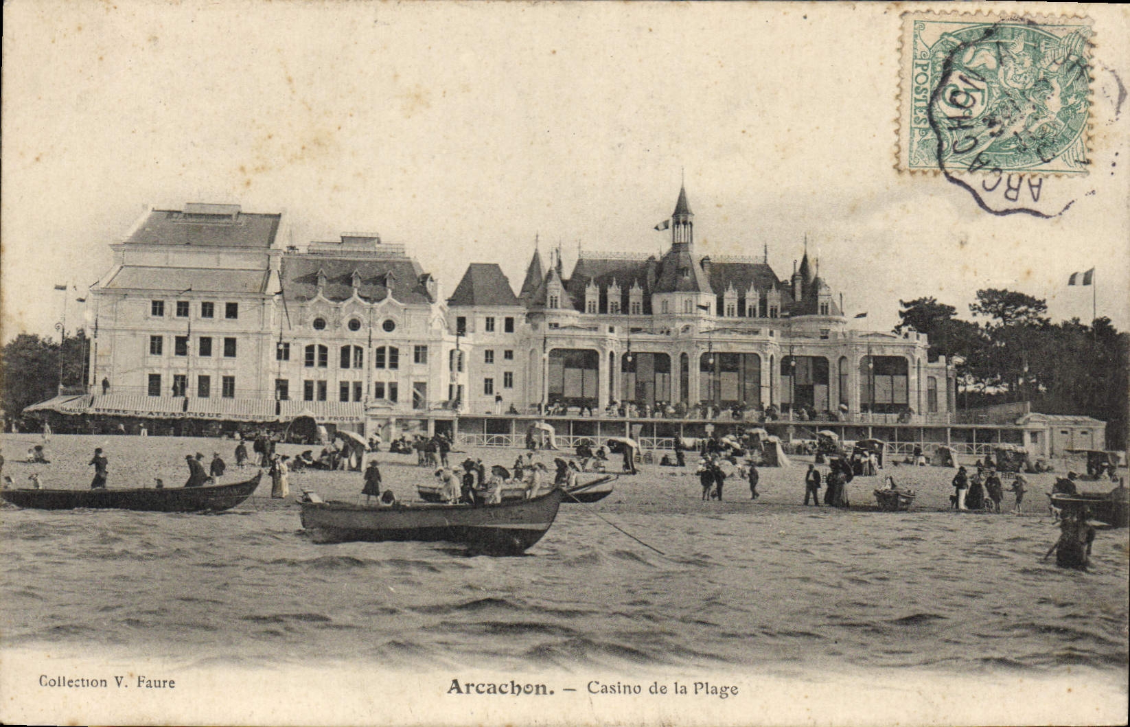CPA Arcachon Casino De La Plage