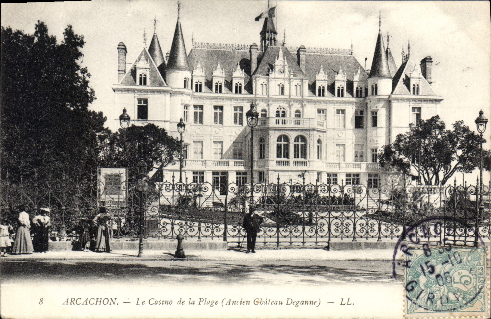 CPA Arcachon Le Casino De La Plage