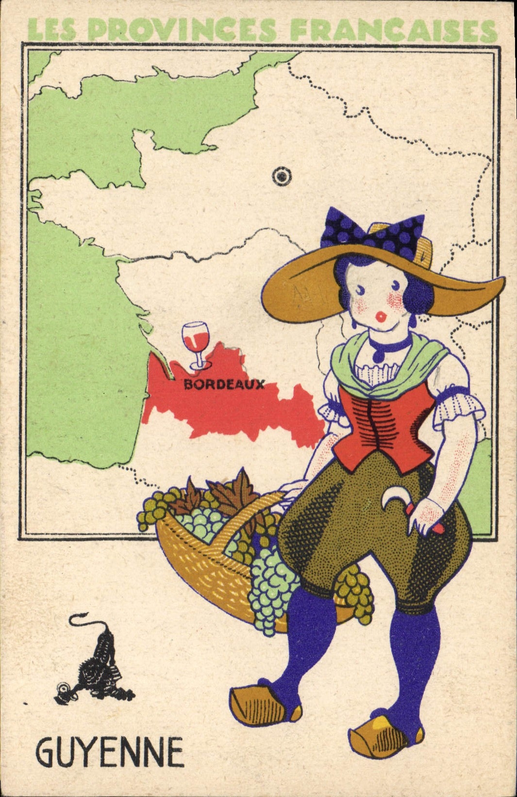 CPA La Guyenne Les Provinces Francaises