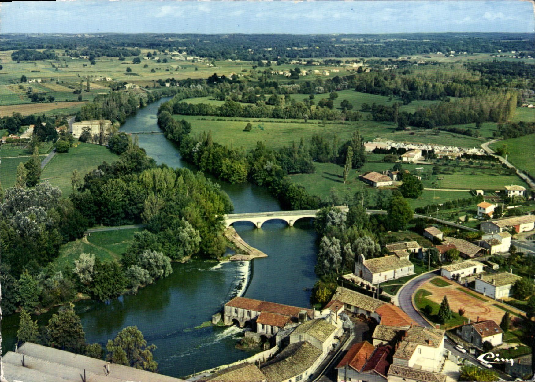 CPSM St Seurin Sur L'Isel Vue Generale