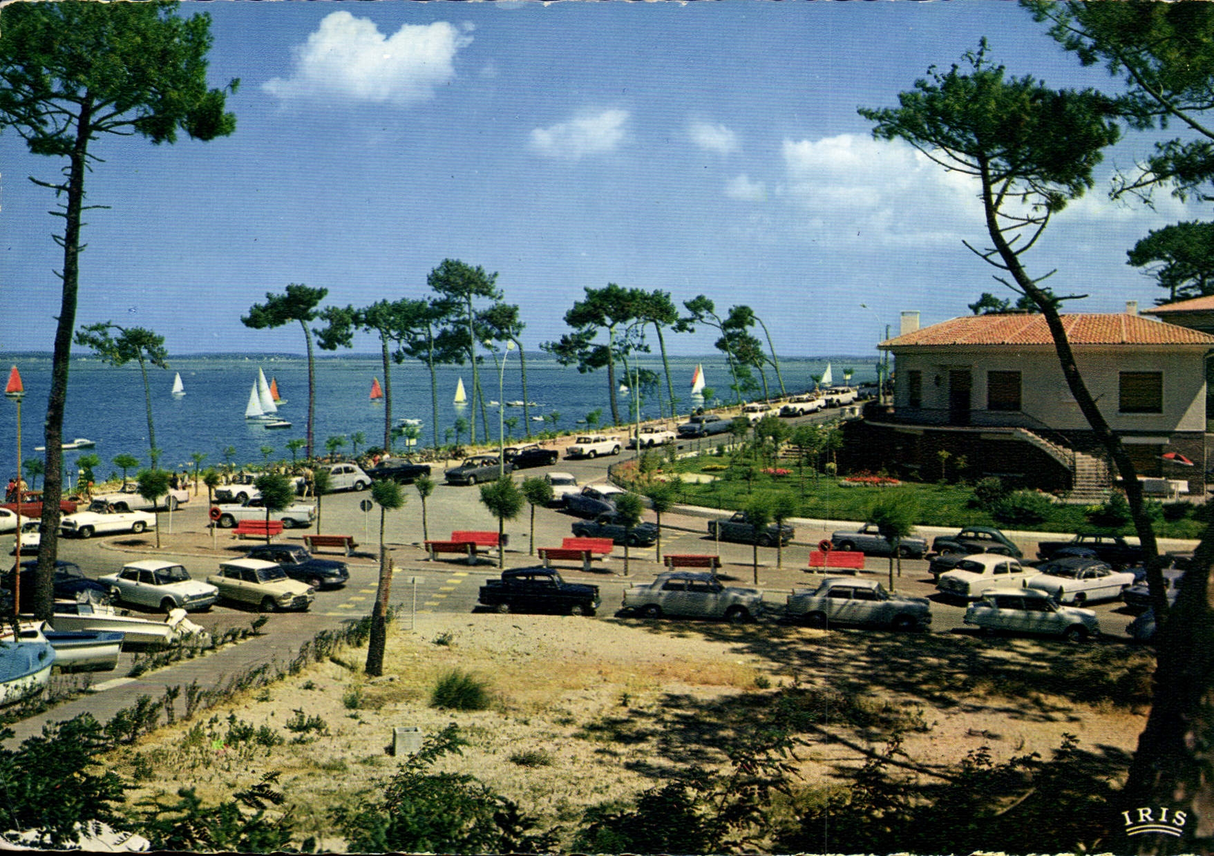 CPSM Arcachon Parc Et Plage Pereire