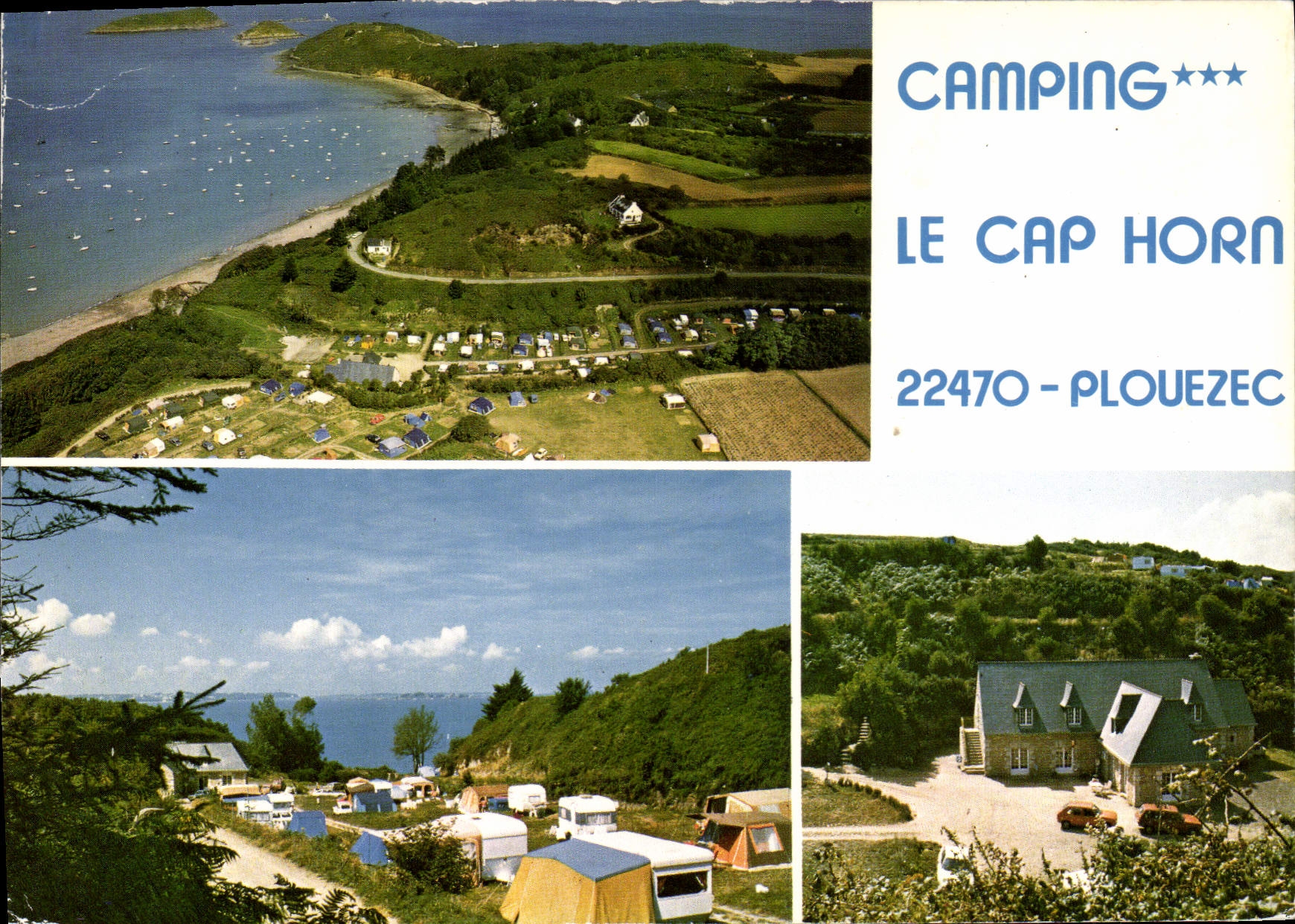 CPSM Camping Le Cap Horn Plouezec Port Lazo