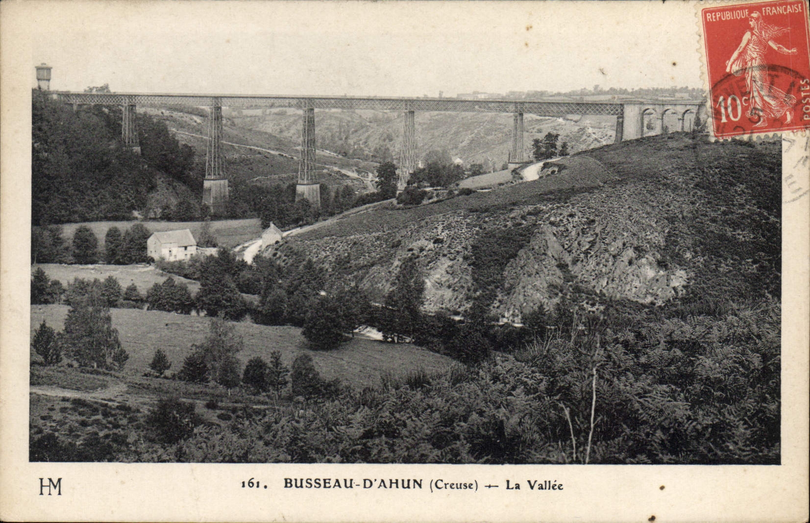 CPA Busseau D'Ahun La Vallée
