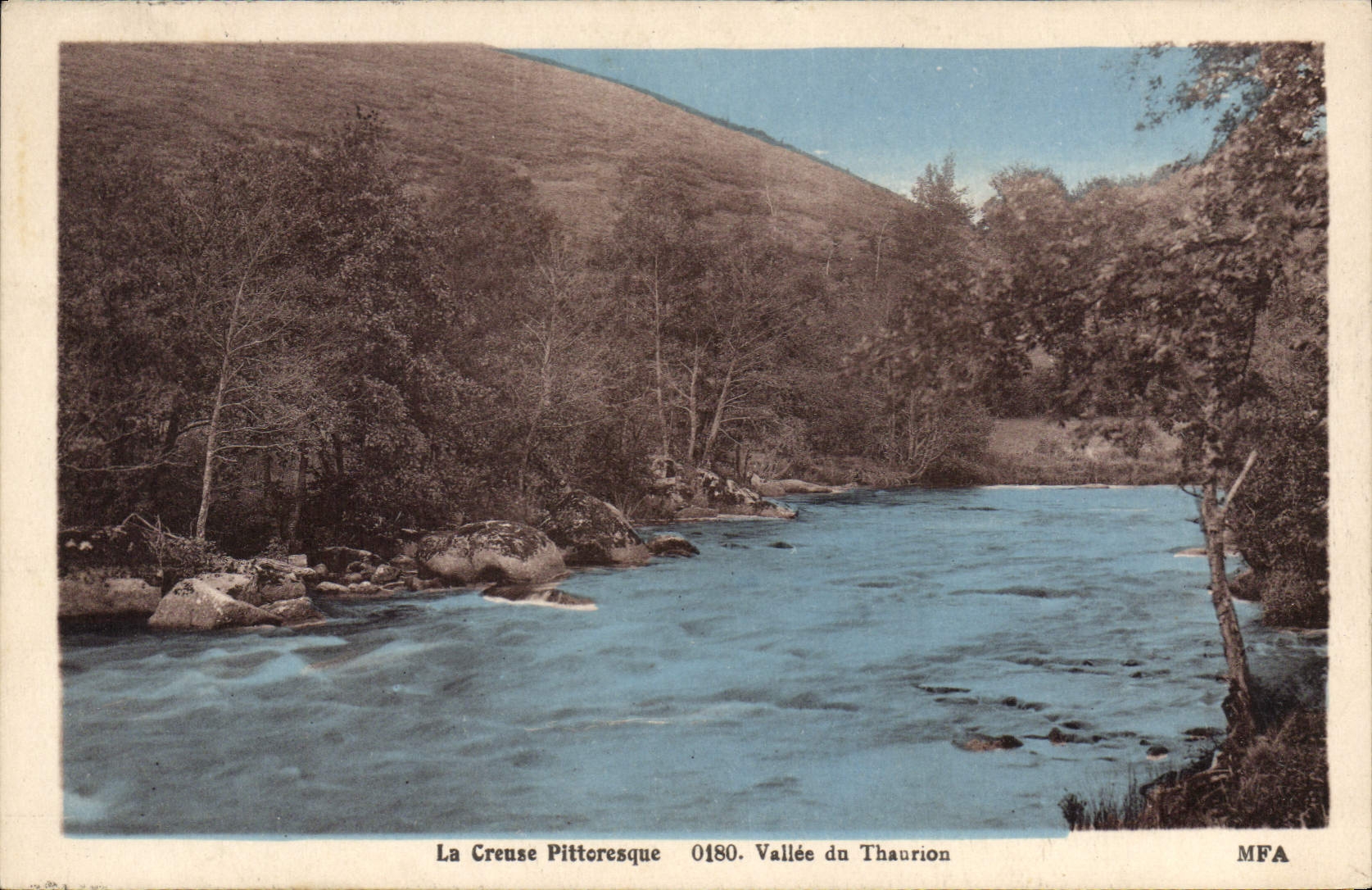 CPA La Creuse Pittoresque Vallee Du Thaurion