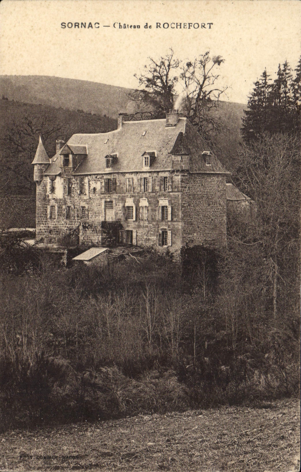 CPA Sornac Chateau De Rochefort