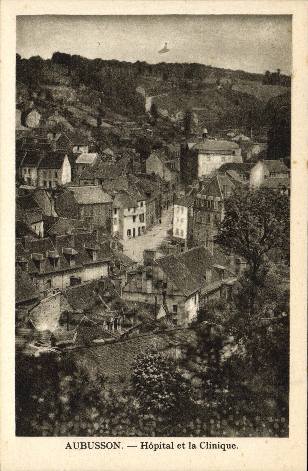CPA Aubusson Hopital Et La Clinique