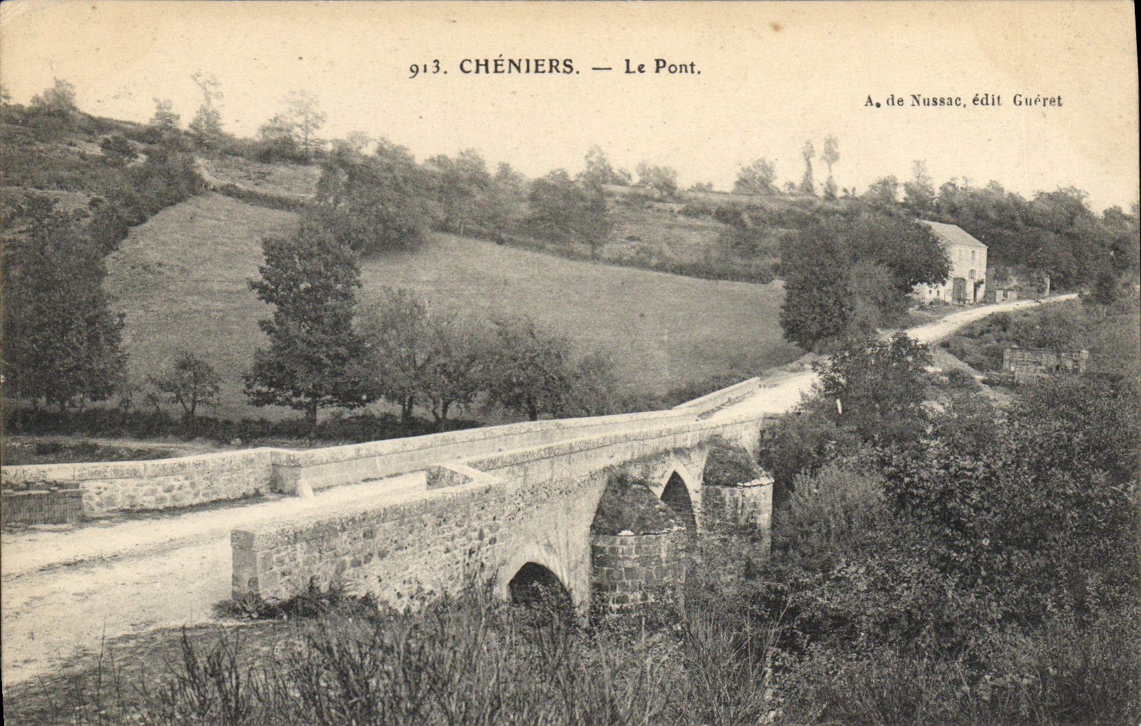CPA Cheniers Le Pont