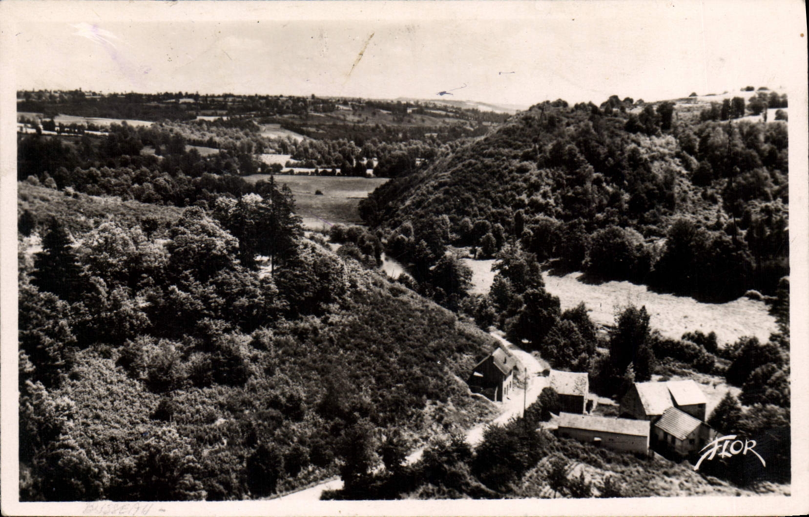CPA Busseau Sur Creuse La Vallee De La Creuse
