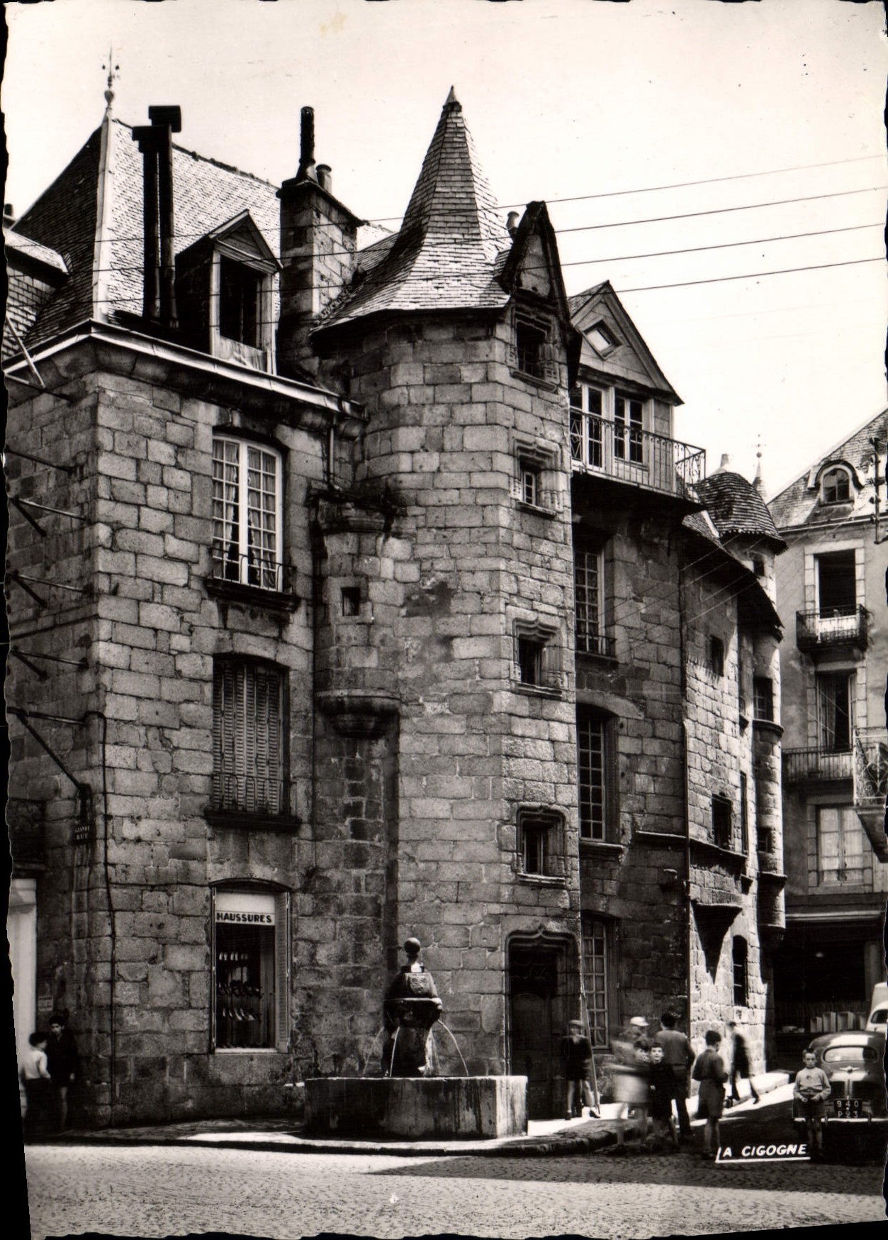 CPSM Aubusson Maison Des Vallenet