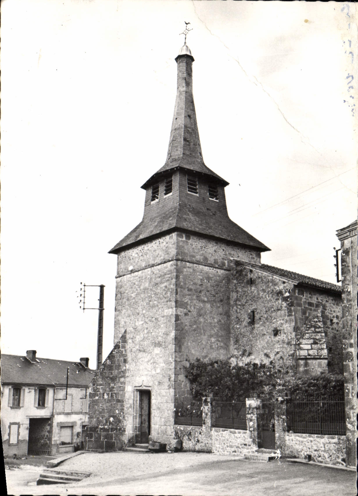 CPSM St Pierre De Fursac L'Eglise