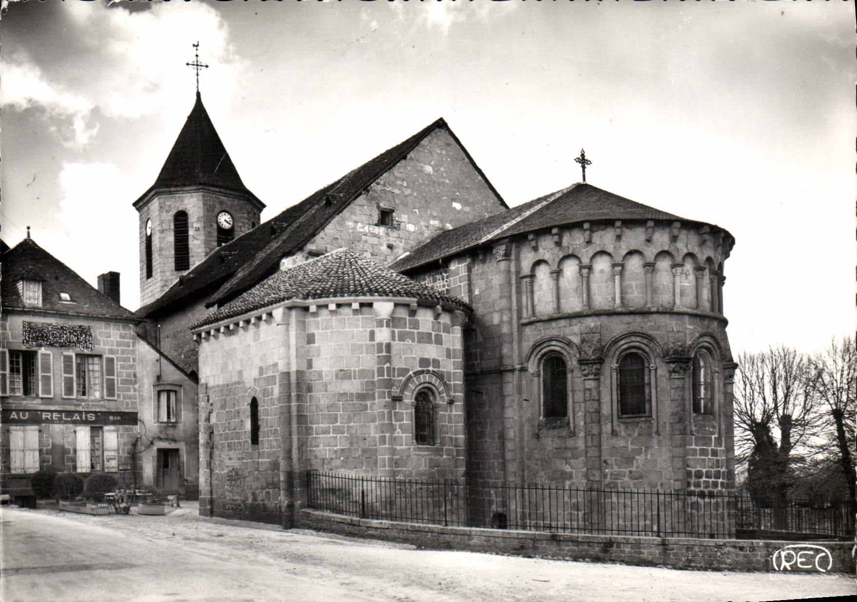 CPSM Eglise D'Ahun Historique Abside Ramone