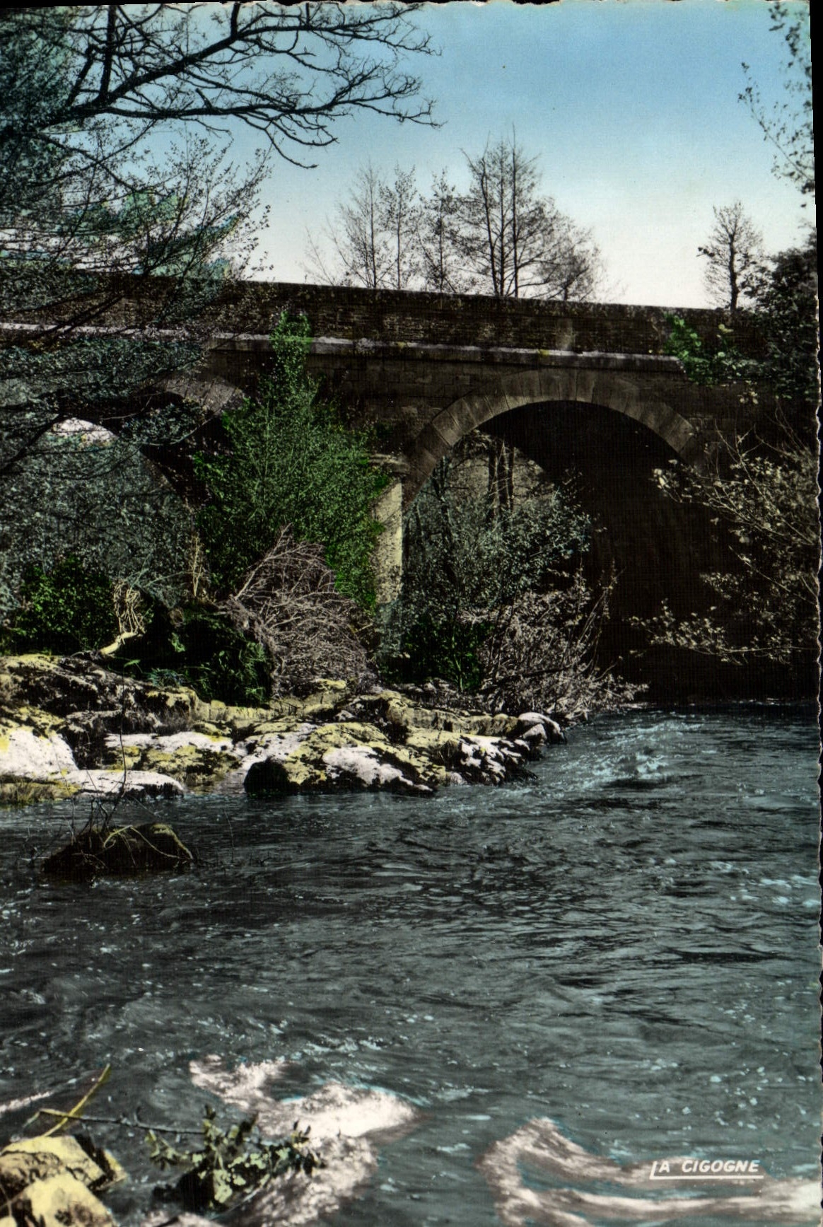 CPSM Clugnat Le Pont De La Villetelle