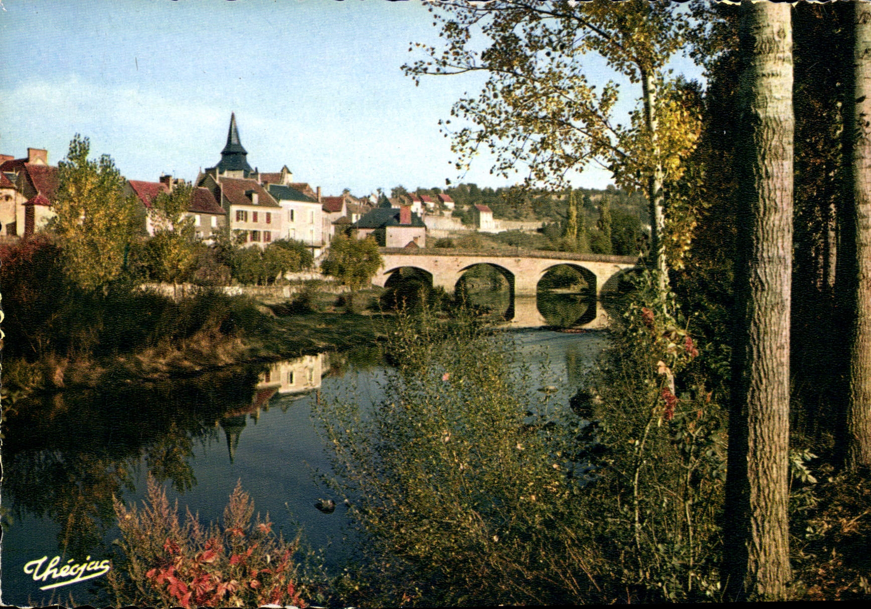 CPSM La Creuse La A La Calle Dualle