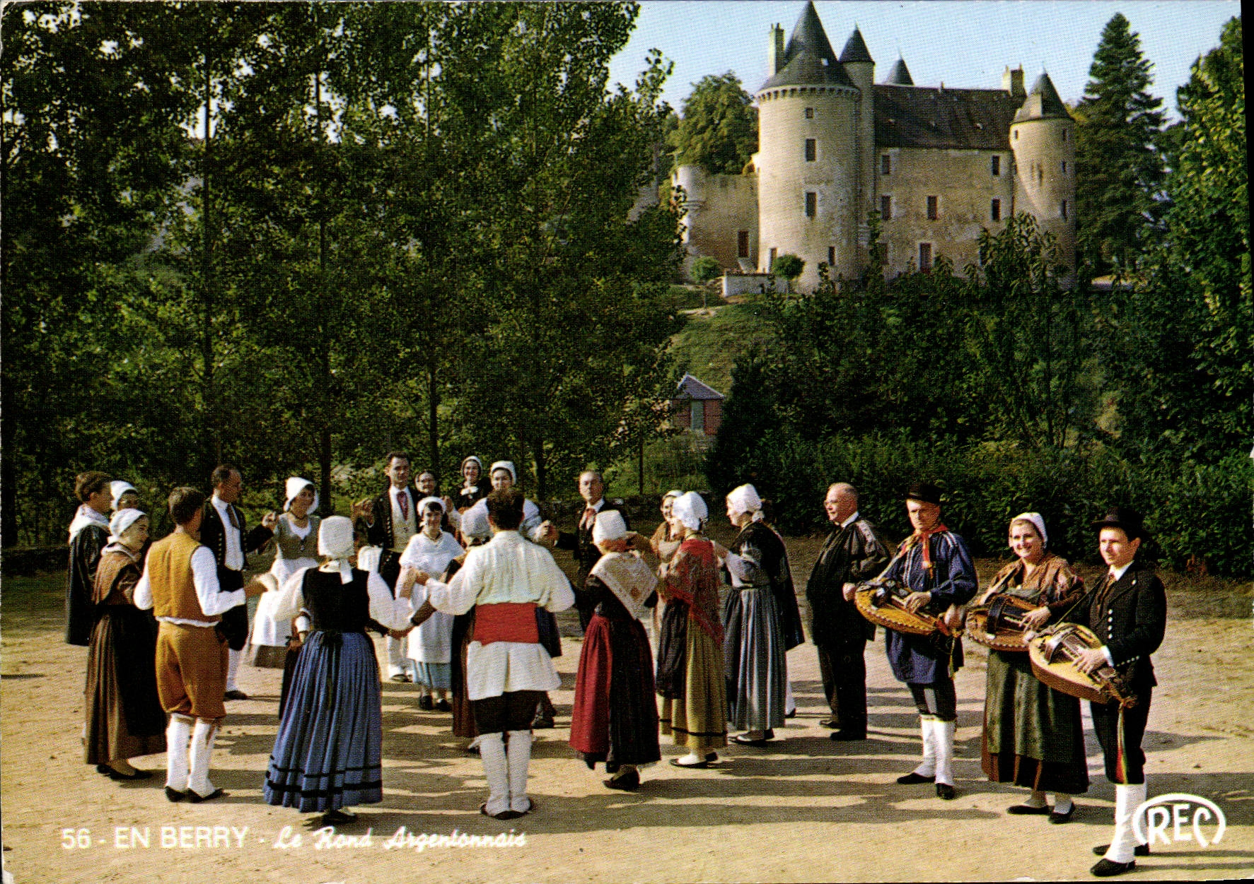 CPSM Pont Chretien Avec Le Concours Du Groupe Folklorique