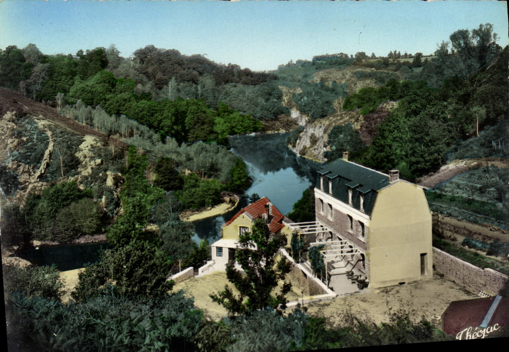 CPSM La Creuse Pittoresque La Creuse Au Moulin Noye