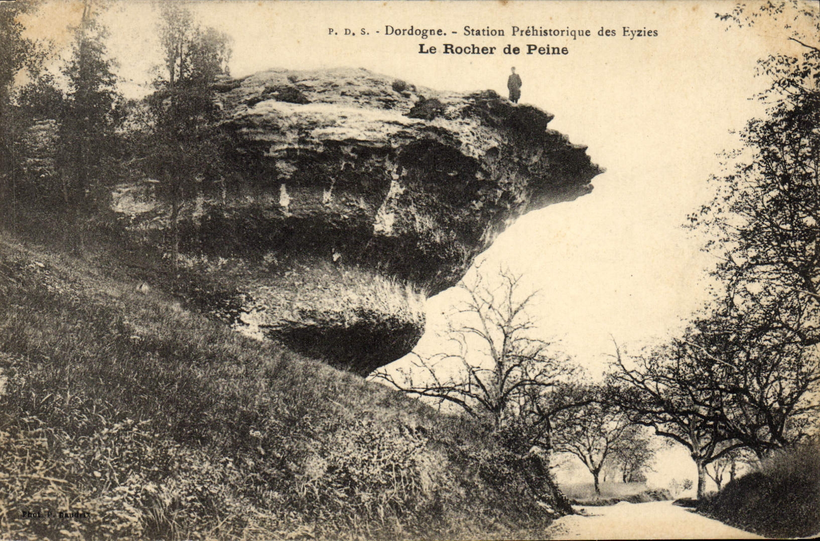 CPA La Rocher De Peine