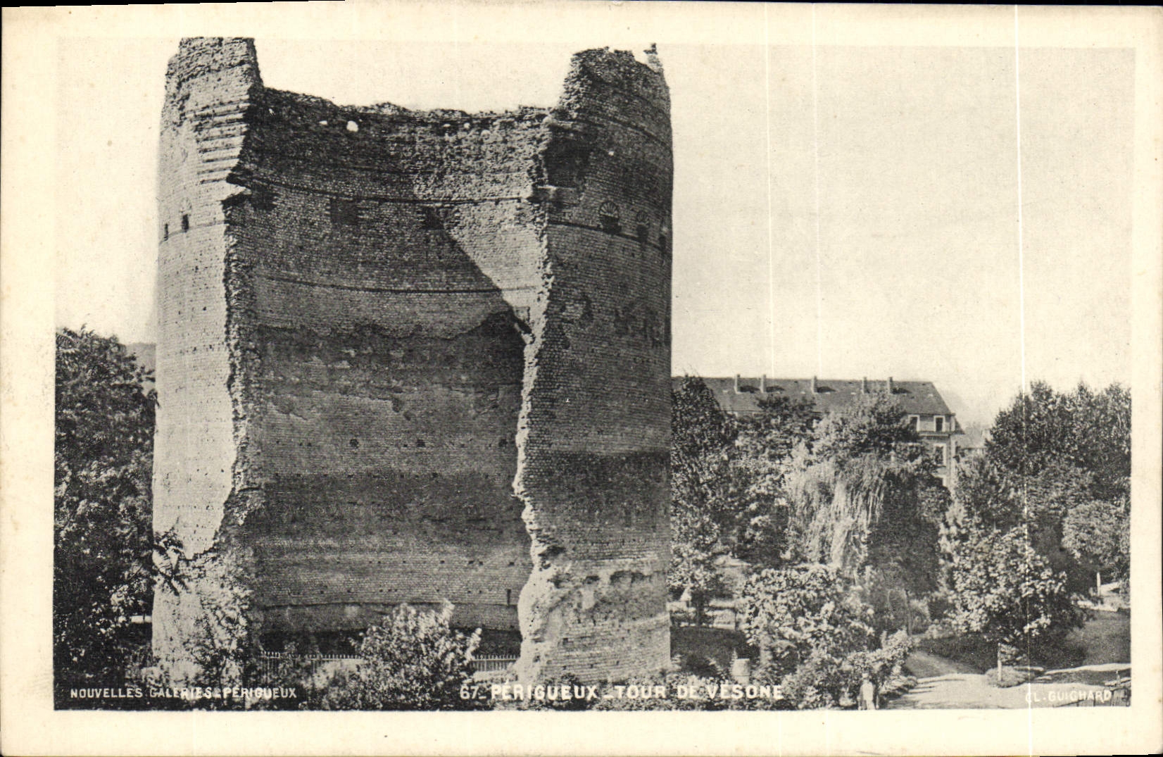 CPA Perigueux Tour De Vesone