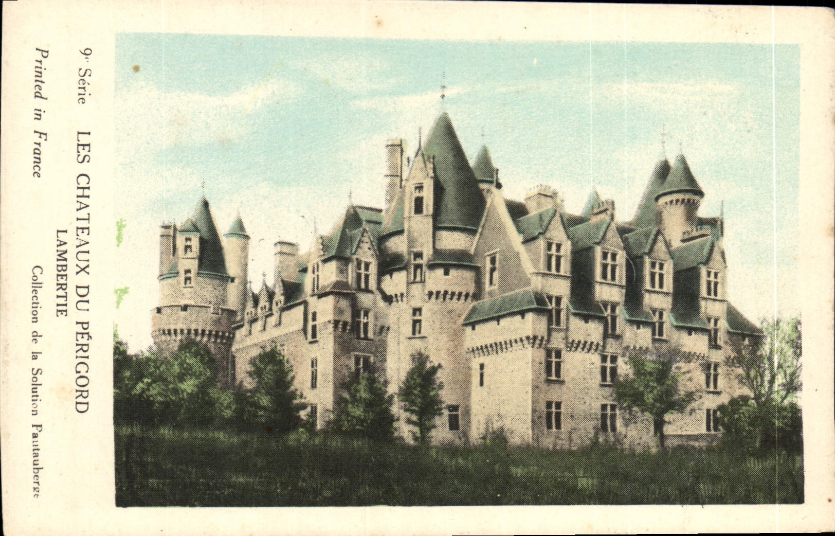 CPA Les Chateaux Du Perigord Lambertie