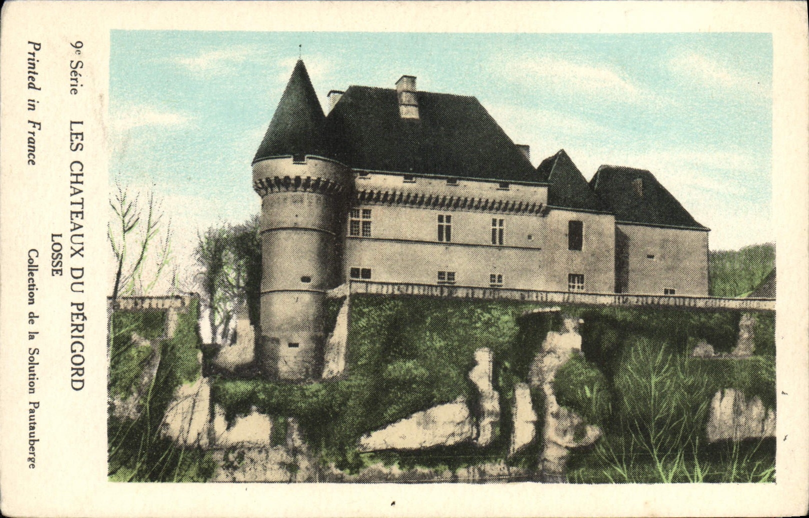 CPA Les Chateaux Du Perigord Losse