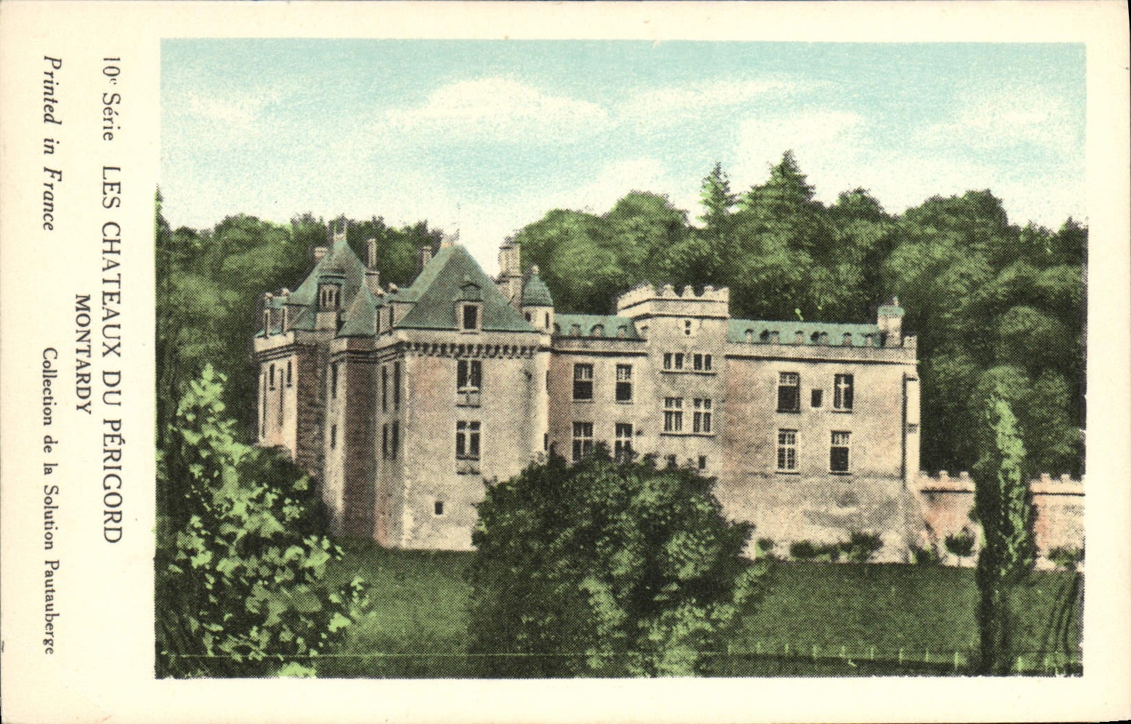 CPA Les Chateaux Du Perigord Losse